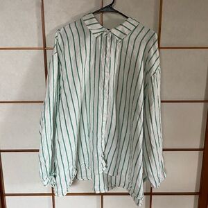 Oversized Linen blend blouse